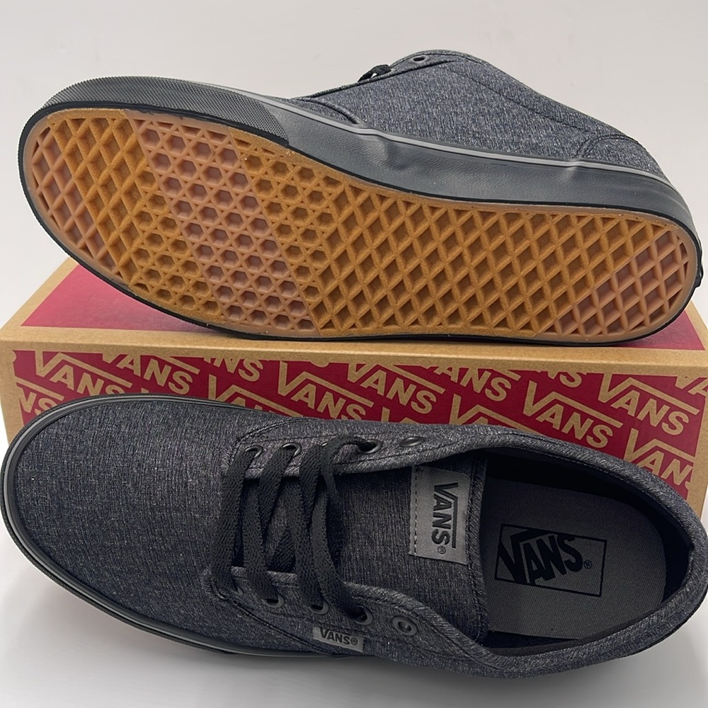 Vans WMNS Low-Top Sneakers Canvas Upper Atwood
(Varsity Textile) Black/Pewter - Picture 4 of 16